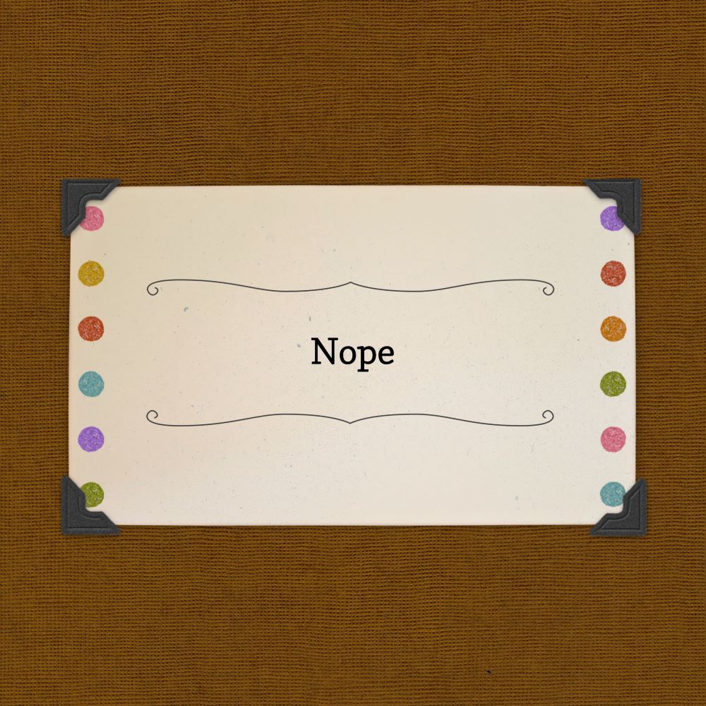 Nope title card